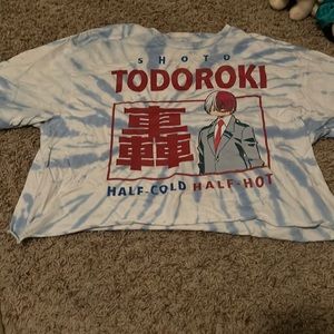 My hero Academia Crop top
